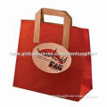 Brown Kraft Paper Bag for Food, With Full Color Printed, Paper Handle With Eco-Friendly Paper